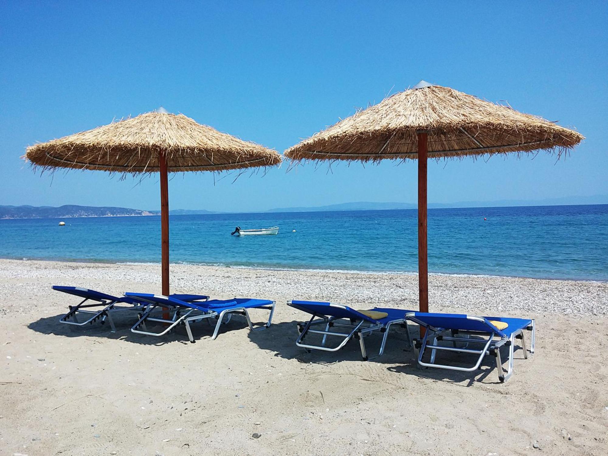 Villa Nefeli - Akti Salonikiou A Ayios Nikolaos Bagian luar foto